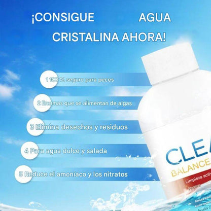 Potente clarificador de agua para acuarios